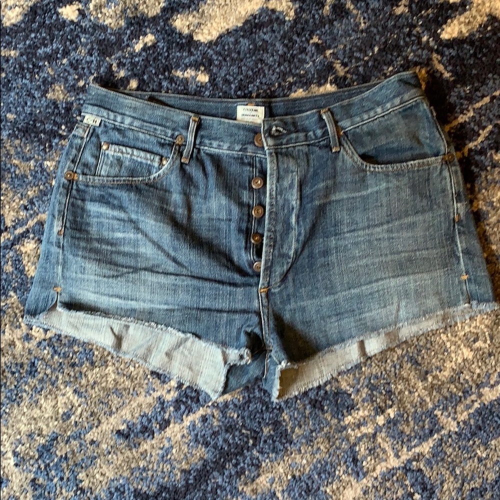 Citizens of Humanity denim cutoff shorts